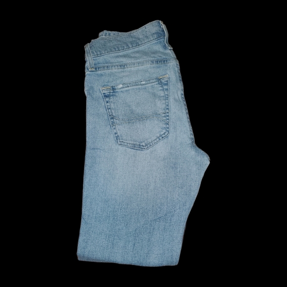 Hollister Destroyed Skinny Jeans Hollister Epic Flex Jeans Light Wash 26x30 EUC - Picture 4 of 9